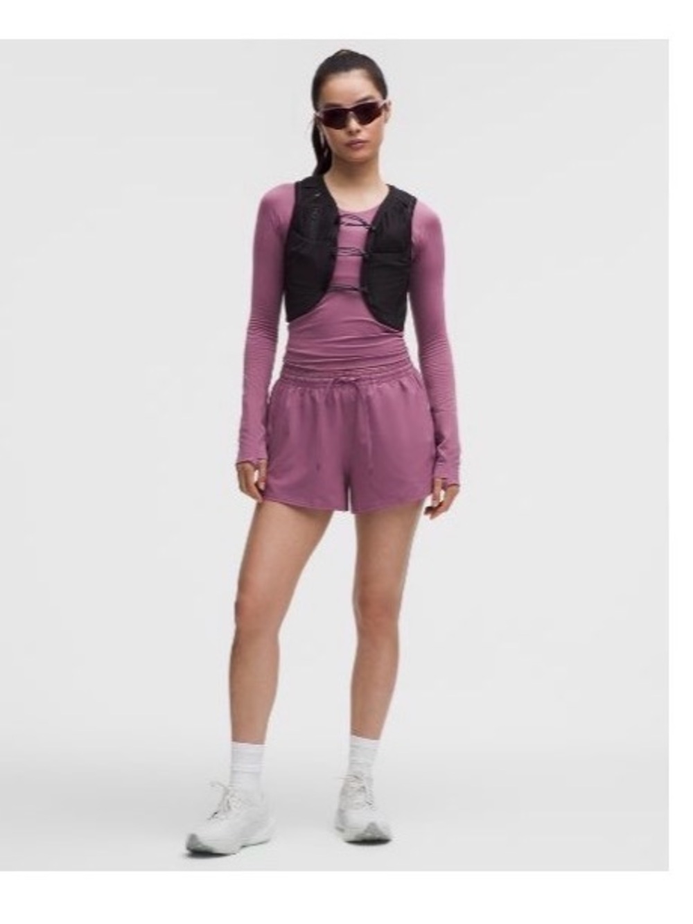 lululemon athletica High-Rise Athletic Shorts - Mystic Pink